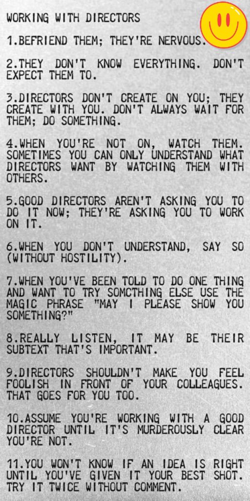 Working with directors