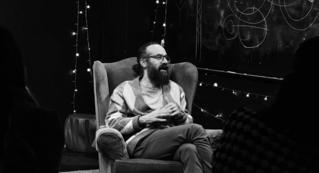 Artistic Director Kimon Fioretos at SAM Ensemble